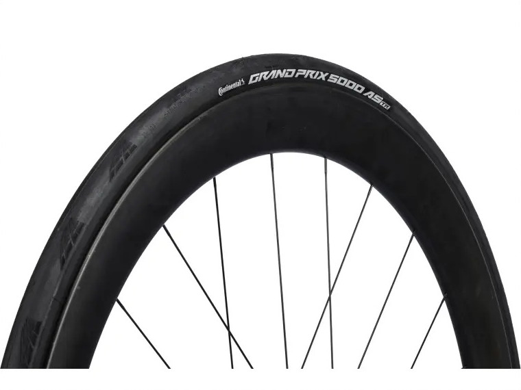 Велопокрышка Continental Grand Prix 5000 AS Tubeless 28&quot; (черный 700x28C (28-622)) Вид№2