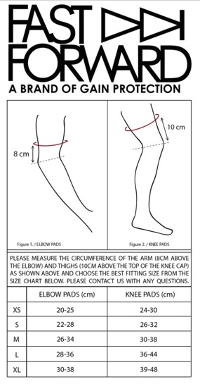 Защита колена Gain Fast Forward Rookie Pro (XS) Вид№3