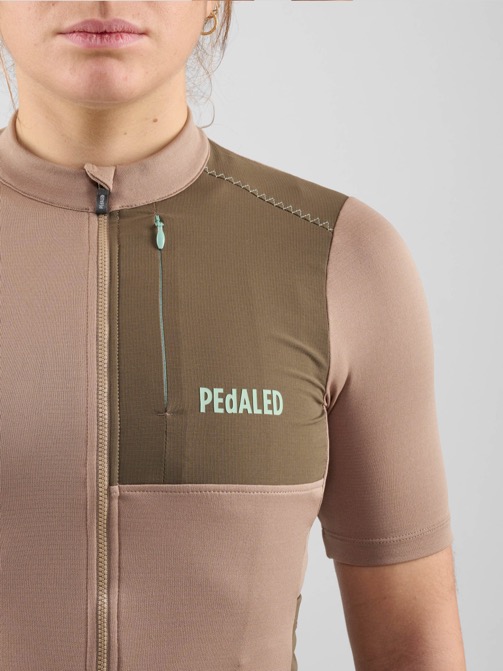 Джерси PEdALED Odyssey Merino женское (коричневый M) Вид№6