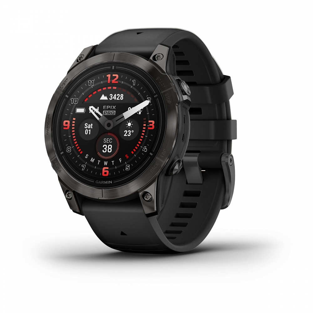 Смарт-часы Garmin epix Pro Gen 2 серый матовый 47 мм