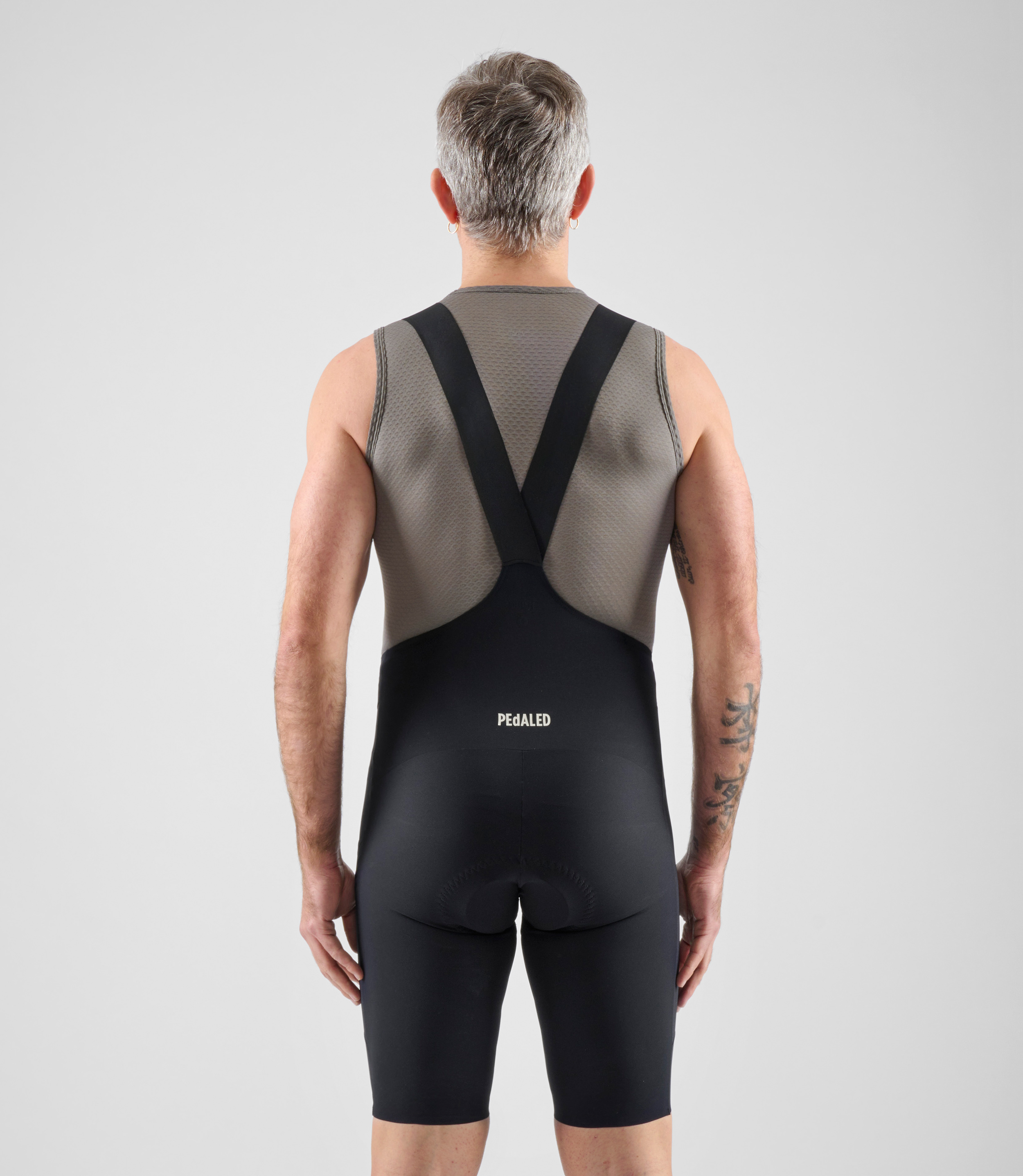 Велошорты с лямками PEdALED Element Lightweight Bib Shorts мужские (бордовый M) - фото 8