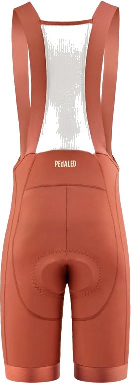 Велошорты с лямками PEdALED Element Bib Shorts женские (оранжевый S) - фото 2